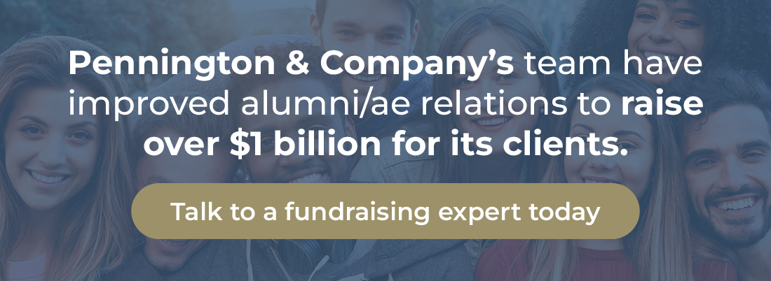 Pennington & Company’s team has raised over $1 billion for its clients. Click here to talk with a fundraising expert.