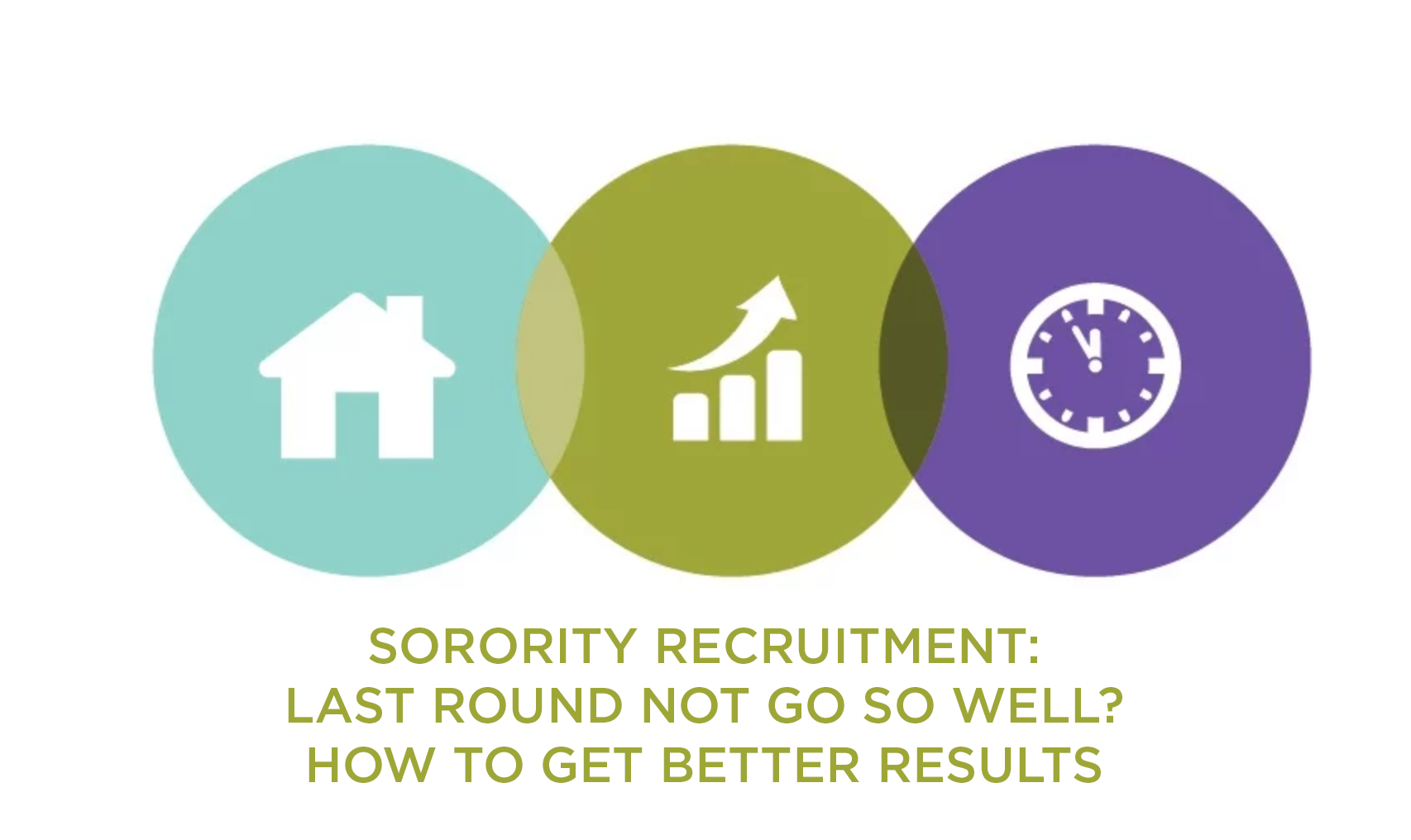 Sorority Recruitment: Last Round Not Go So Well? How to Get Better 